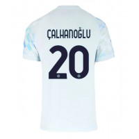 Stroje piłkarskie Inter Milan Hakan Calhanoglu #20 Koszulka Wyjazdowej 2025-26 Krótki Rękaw
